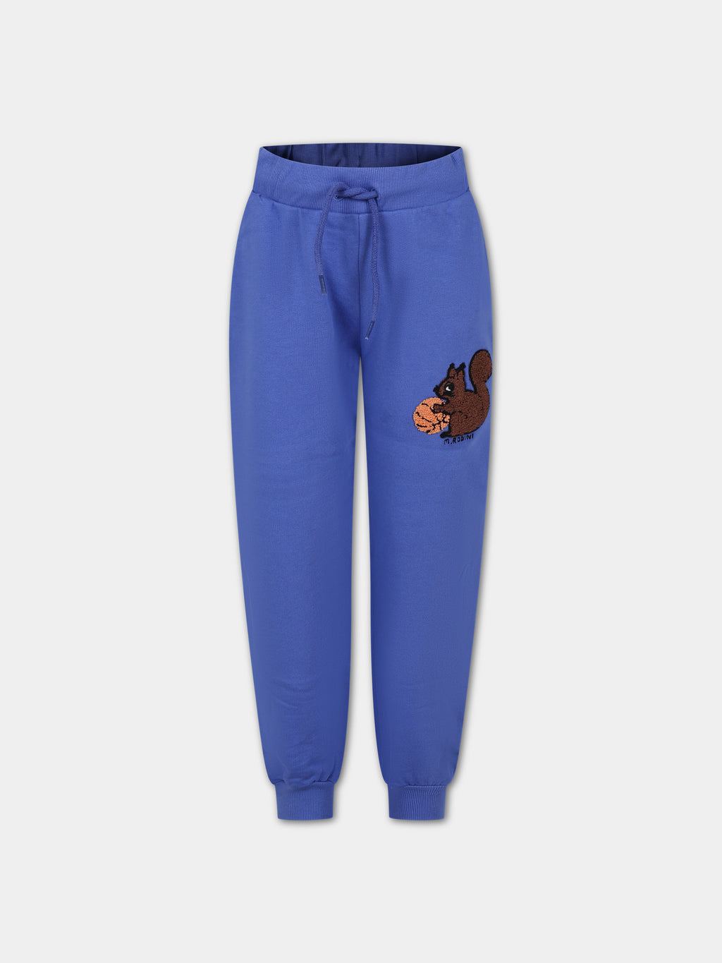 Light blue sports trousers for kids